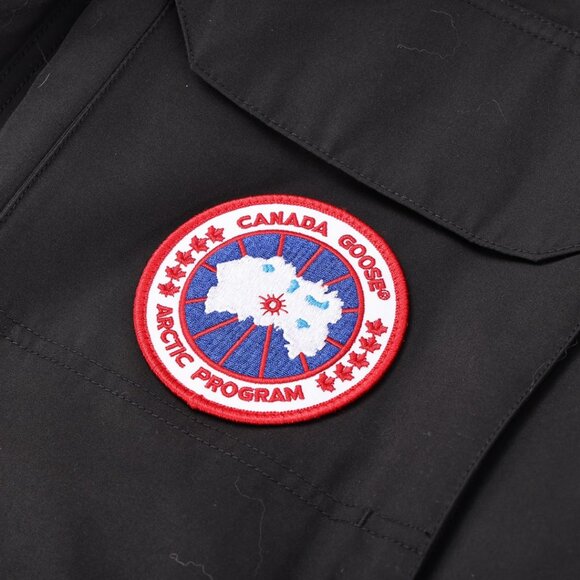 AUTHENTIC CANADA GOOSE MEN'S EXPEDITION PARKA BLACK - Picture 4 of 8
